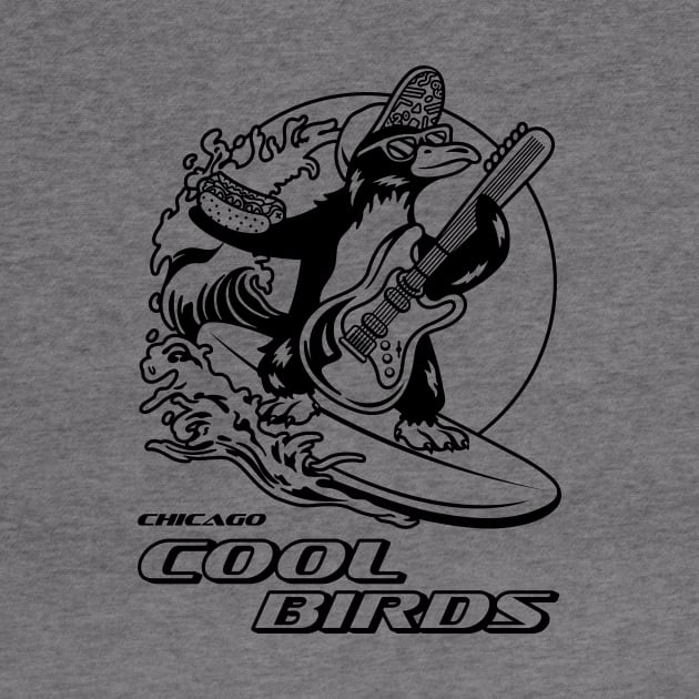 Chicago Cool Birds by Hey Riddle Riddle